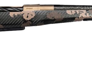 Fierce Firearms ROGSCX65PRC20BRS Carbon Rogue XP 6.5 PRC 3+1 20" Carbon Fiber Match Grade Threaded Barrel, Smoked Bronze Cerakote Steel Drilled & Tapped Receiver, BiPod Rail Forend, Sonora Ambush Camo