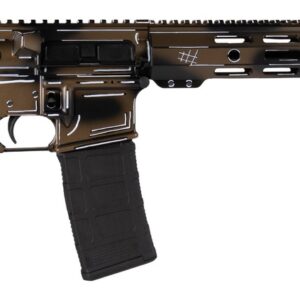 Shark Coast Tactical SCC101952AFDECC Anime-15  5.56 NATO 10+1 16" Black Nitride Barrel, Flat Dark Earth Cerakote Aluminum Receiver w/Picatinny Rail, M-LOK Handguard, Black Polymer Stock & Black Polyme