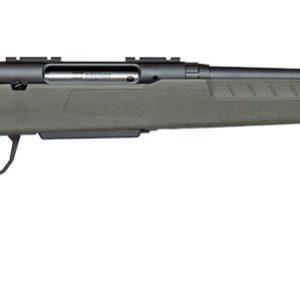 Savage Arms 33111 Axis 2 5.56 NATO 4+1 20" Matte Black Carbon Steel Threaded Barrel, Drilled & Tapped Receiver, OD Green Fixed w/Pistol Grip Synthetic Stock, Right Hand