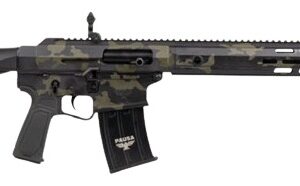 Panzer Arms PAAR12PROBMLF AR12 Pro-L Semi-Auto 3" 5+1 18.50" Black Barrel, Multicam Aluminum Receiver w/Picatinny Rail, M-LOK Handguards, Gray Synthetic Stock, Black Polymer Grip