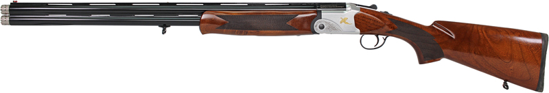 IVER JOHNSON 600LW O/U 12GA 3" - 26"VR SILVER BLACK WALNUT - Image 2