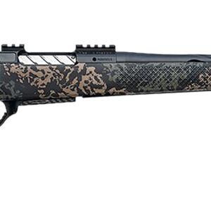 Seekins Precision 0011710219-F Havak PH3 6.5 Creedmoor 20" Black Fluted Threaded Barrel, Black Picatinny Rail Steel Receiver, Adj Cheek Riser Woodland Shadow Synthetic Stock