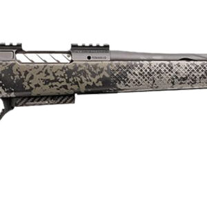 Seekins Precision 0011710215-F Havak PH3 6 Creedmoor 24" Black Fluted Threaded Barrel, Black Picatinny Rail Steel Receiver, Adj Cheek Riser Mountain Shadow Synthetic Stock
