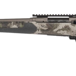Savage Arms 32595 110 Core Hunter Pro 7mm PRC 3+1 22" Spiral Fluted Barrel, Savage Woodland Camo AccuStock w/AccuFit V2 Synthetic Stock, Left Hand