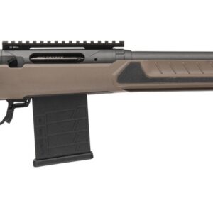 Savage Arms 32679 110 Core Tactical 300 Win Mag 5+1 24" Medium Heavy Fluted Barrel, Arca Rail Forend, Coyote Tan AccuStock w/AccuFit V2 Synthetic Stock, Right Hand