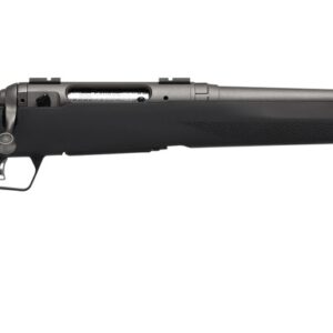 Savage Arms 33008 110 Trail Hunter Lite V2 Full Size 308 Win 4+1 20" Black Fluted Barrel, Black Carbon Steel Drilled & Tapped Receiver, Black Hogue OverMolded Synthetic Stock, Right Hand