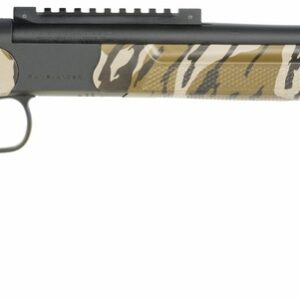 Retay USA GML410GBL Gamelander 410 Gauge Single Shot 3" 1rd 22" Black Deep Bore Barrel, Black Drilled & Tapped Receiver w/Picatinny Rail Receiver, Adj LOP OG Bottomland Synthetic Stock