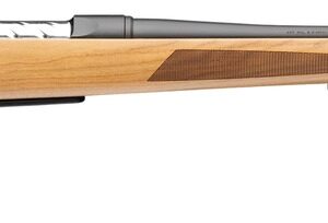 Browning 035849224 AB3 Pro Hunter Deluxe Full Size 270 Win 4+1 22" Matte Blued Spiral Fluted Threaded Barrel, Matte Blued Steel Drilled & Tapped Receiver, Maple Fixed Stock