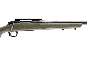 CVA CR3980G Cascade XT 22 Creedmoor 4+1 Graphite Black Cerakote Fluted Threaded Barrel, Graphite Black Cerakote Receiver w/Picatinny Rail, OD Green w/Black Webbing Adjustable Synthetic Stock