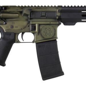 Shark Coast Tactical SCC07350CELT-P Celtic 5.56 NATO 30+1 10.50" Black Nitride Threaded Barrel, Aluminum Receiver w/Picatinny Rail, M-LOK Handguard, Polymer Magpul MOE Grip, Right Hand