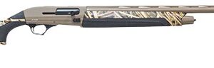 Pointer FT21FDESGB20 Field Tek FT21 Semi-Auto 3" 5+1 28" Flat Dark Earth Cerakote Vent Rib Barrel & Aluminum Receiver, Fixed Mossy Oak Shadow Grass Blades Synthetic Stock