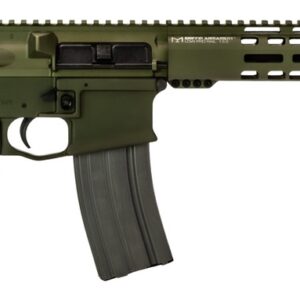 Griffin Armament MK2PATROLWHG-W MK2 Patrol 223 Wylde 30+1 14.50" Black Anodized Barrel, Warhawk Green Anodized Aluminum Receiver w/Picatinny Rail, M-LOK Handguard, Griffin Extreme Condition Black Poly