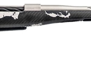 Fierce Firearms ROGSSX22CM20TP Twisted Rogue XP 22 Creedmoor 3+1 20" Tungsten Cerakote Spiral Fluted Barrel, Drilled & Tapped Receiver, BiPod Rail Forend, Phantom Camo LR Negative Comb Carbon Fiber St