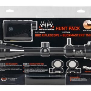 SIG SOK15BM07   BUCKMASTER 3-12X44 W/RF & RNG KIT