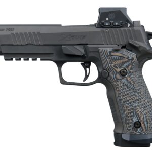 Sig Sauer 226X59XTMSAORXSL P226 XFive Extreme 9mm Luger 20+1 5" Bull Barrel, Black Nitron Stainless Steel Serrated w/Optic Slide, Black Nitron Stainless Steel Frame w/Beavertail & Picatinny Rail, Cust
