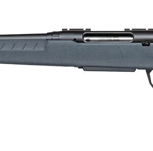 Savage Arms 33153 Axis 2 308 Win 4+1 20" Matte Black Carbon Steel Threaded Barrel, Drilled & Tapped Receiver, Gray Fixed w/Pistol Grip Synthetic Stock, Left Hand
