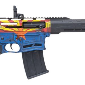 Citadel CBOSS2512-AZ Boss25  12 Gauge 3" 5+1 18.75" Threaded Barrel, Arizona Flag Steel Receiver w/Picatinny Rail, Adj Comb Synthetic Butt Stock, Picatinny Rail Forend, Polymer Grip