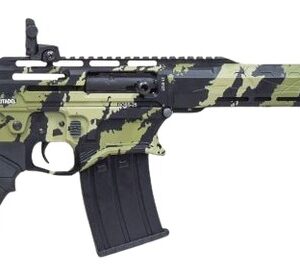 Citadel CBOSS2512-VECG Boss25  12 Gauge 3" 5+1 18.75" Threaded Barrel, Vector Green Camo Steel Receiver w/Picatinny Rail, Adj Comb Synthetic Butt Stock, Picatinny Rail Forend, Polymer Grip