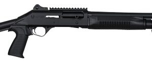 Panzer Arms PAM4TSSBSS M4 12 Gauge Semi-Auto 3" 5+1 18.50" Black Barrel, Black Aluminum Receiver w/Picatinny Rail, Black Skeleton Synthetic Stock & Grip