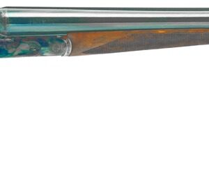 Dickinson LLC  Plantation 410 Gauge Break Open 2.75" 2rd 28" Gloss Blued Side By Side Barrel, True Bone-Charcoal Case Hardening Engraved Receiver, English Style Turkish Walnut Stock