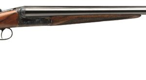 Dickinson LLC  Estate Break Open 2.75" 2rd 26" Side By Side Barrel, True Bone-Charcoal Case Hardening Receiver, English Style Turkish Walnut Stock