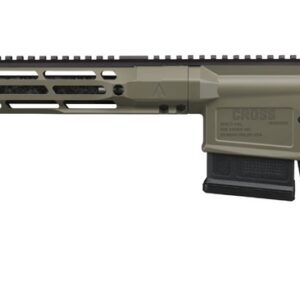 Sig Sauer CROSS-22CM-20B-SAW Cross Sawtooth 22 Creedmoor 5+1 20" Carbon Fiber Proof Research Barrel, Moss Green Cerakote Alloy Receiver w/Picatinny Rail, M-LOK Handguard, Rear Arca Rail, Moss Green Ce