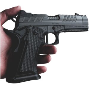 Fusion Firearms XP-COMP-9-BLK-TR XP Comp 9mm Luger 17+1 4.60" Black Tennifer Compensated Barrel, Tennifer QPQ Steel Integrated Compensator/Optic Ready Slide & Frame w/Beavertail & Picatinny Rail, Blac