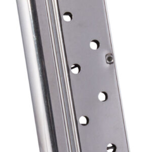 Mec-Gar MGCGOV9LN 1911 Government 9rd 9mm Luger, Nickel Carbon Steel