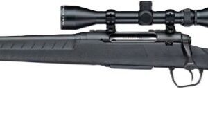 SAVAGE AXIS XP 243 20" LH - THREADED W/3-9X40 BLACK/BLACK