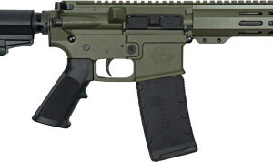 GLFA AR15 PISTOL 300 AAC 7.5" - W/ BRACE NITRIDE BBL OD GREEN